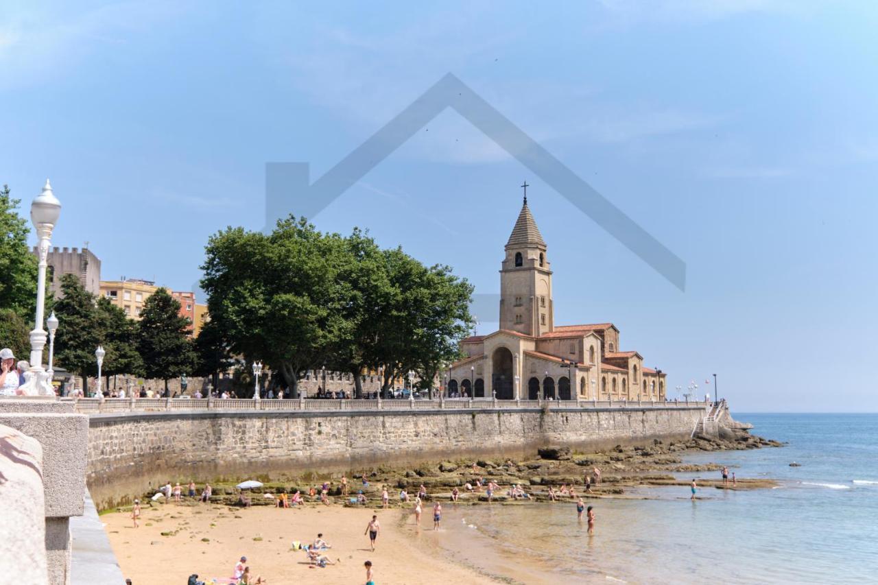 El Pixin - Apartamento De Gran Categoria En Gijon Exterior photo